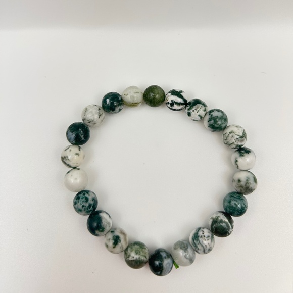 Moss Agate bracelet - Picture 1 of 1
